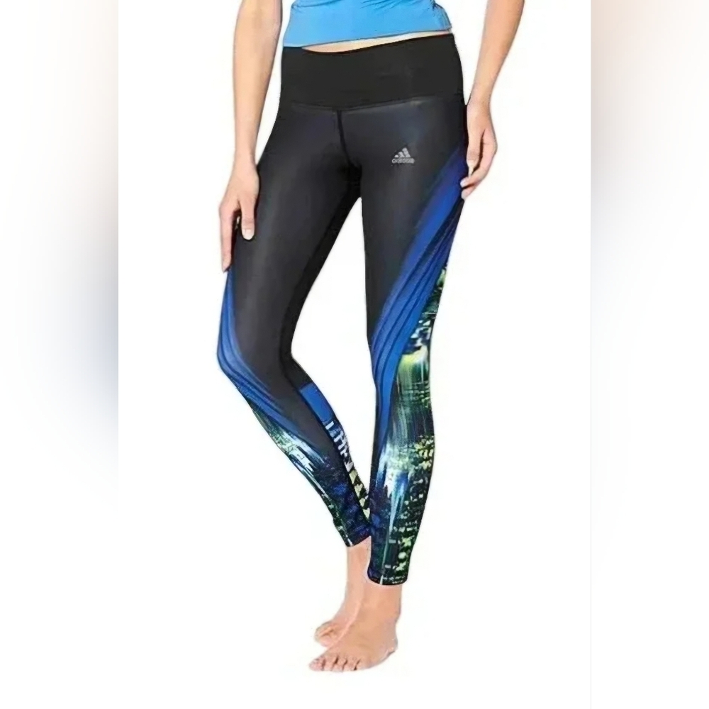 Adidas Women's Techfit Climalite Graphic 7/8 Leggings Size L
